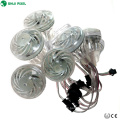 Vente chaude 45mm 12LEDs DC24V pas cher mulitcolor led point lumineux pour les autos tamponneuses